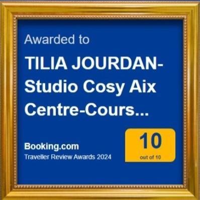 Tilia Jourdan-Studio Cosy Aix Centre-Cours Mirabeau-Parking-Wifi-Smart Tv-Rue Calme Aix-en-Provence Exteriör bild